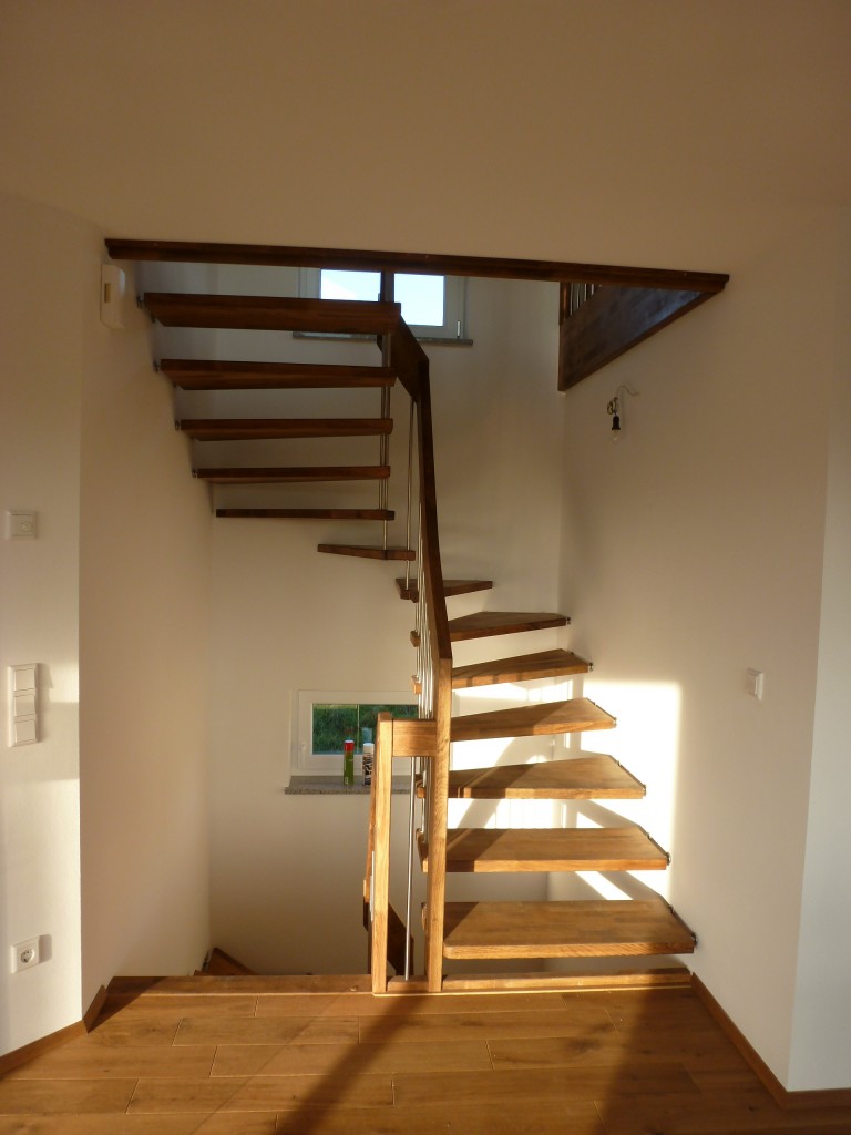 Treppe selbstgeölt