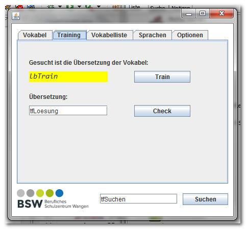 GUI Training GUI Training