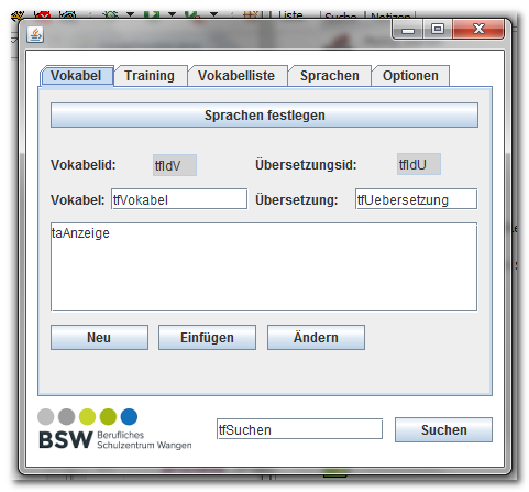 GUI Vokabel GUI Vokabel