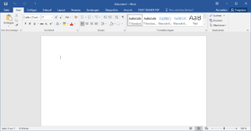 Microsoft Word 2011 unter Mac OS X