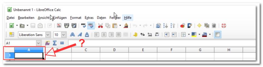 LibreOffice Calc