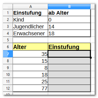 WENN-Funktion Aufgabe 2
